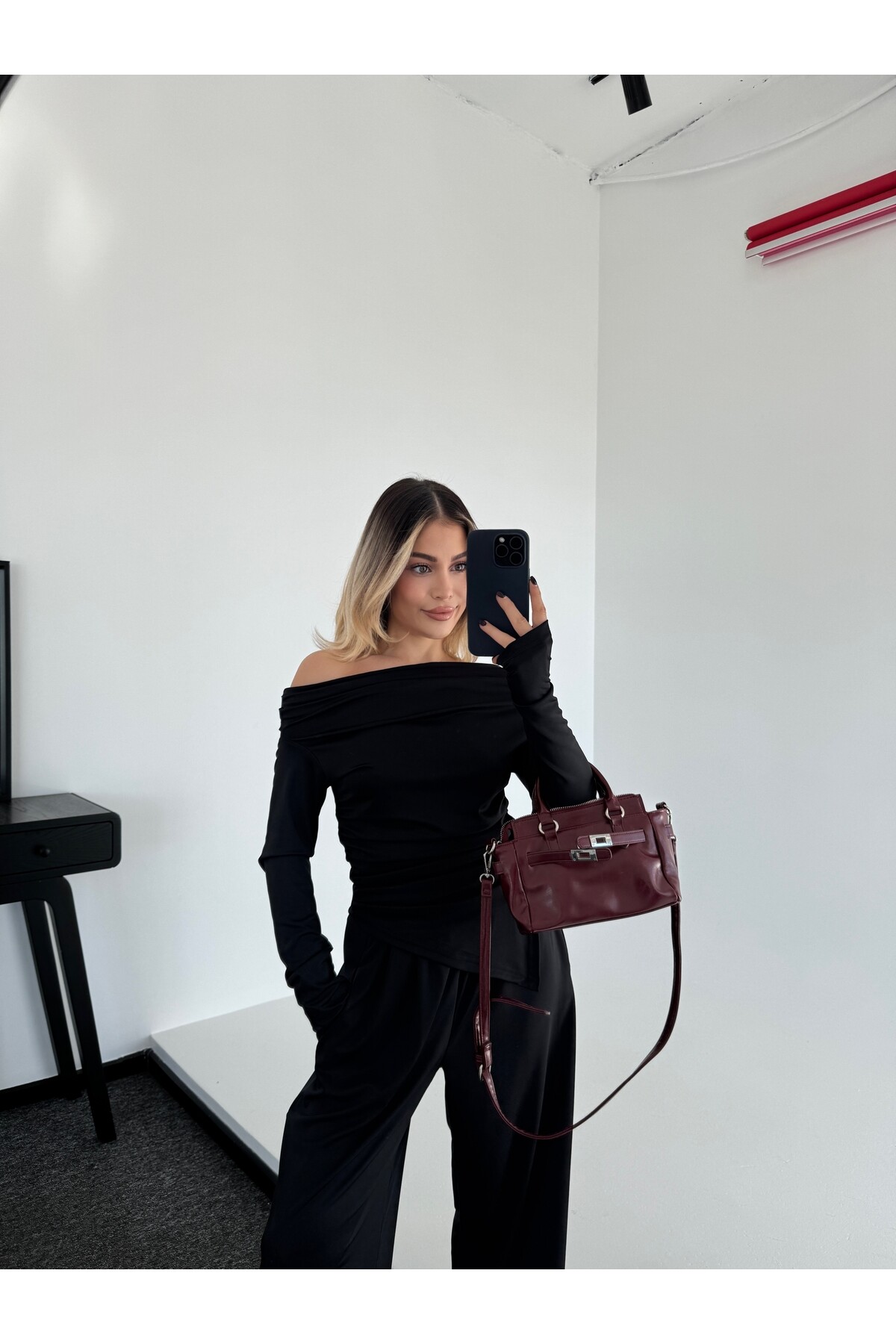 Asimetrik Modal Takım Siyah