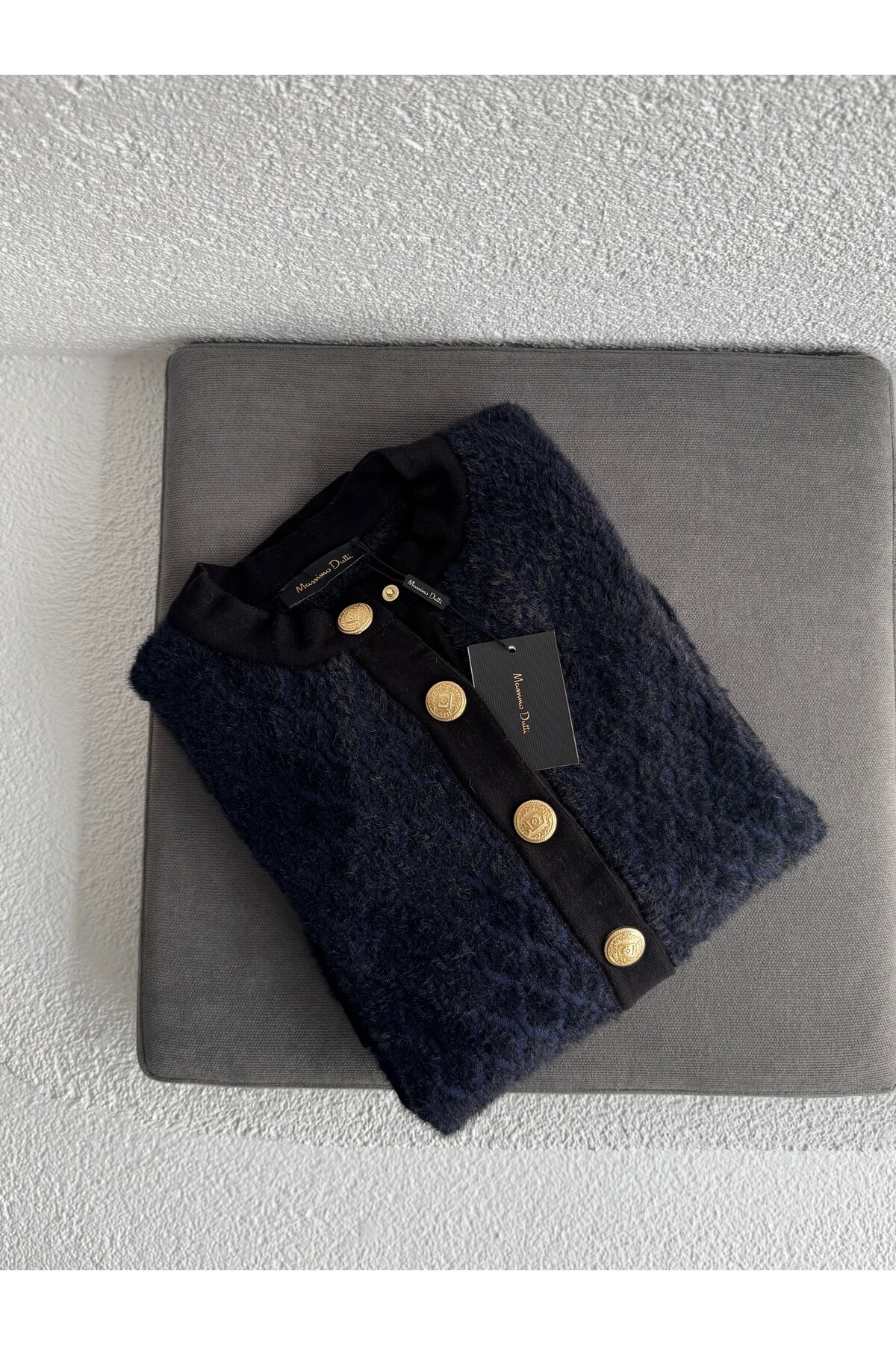 Beymen Baklava Desen Gold Düğmeli Hırka