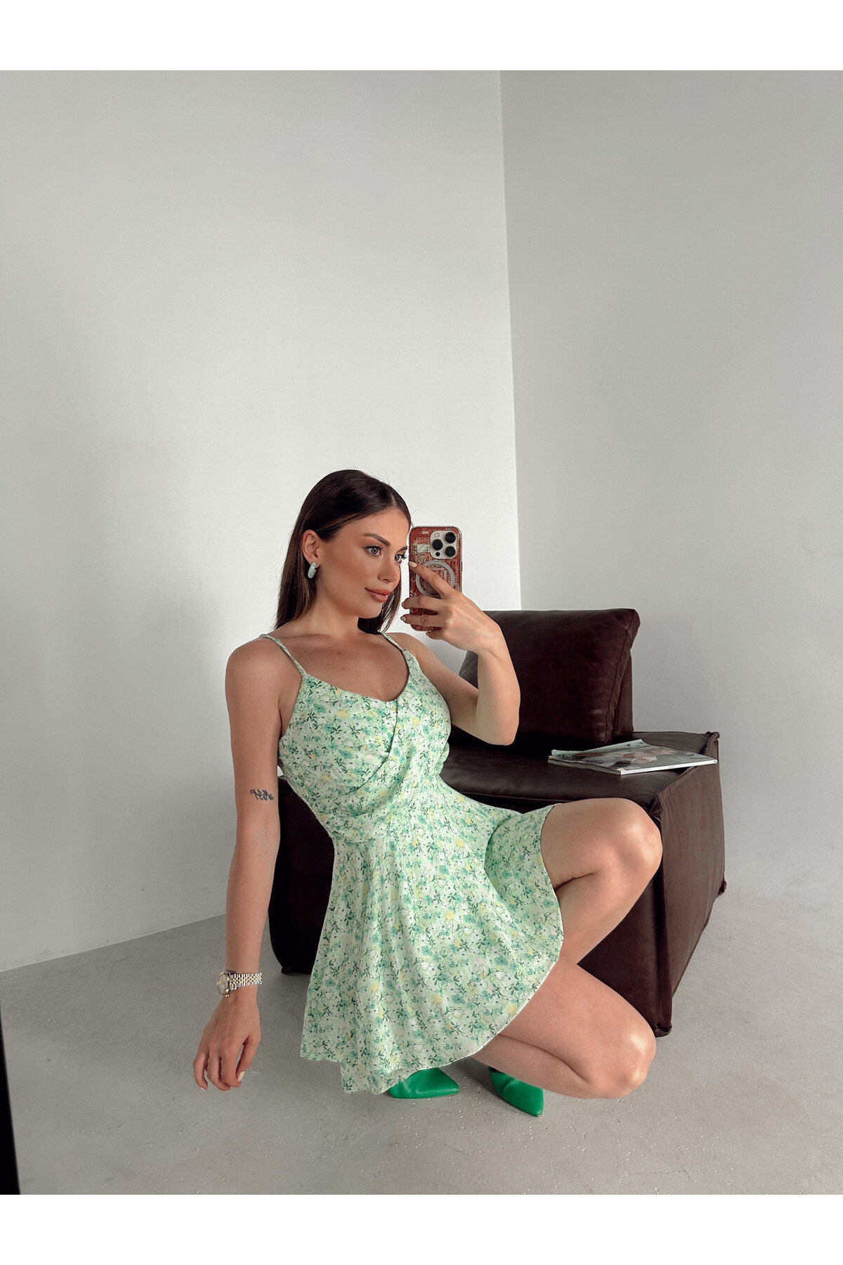 Kadın Orjinal Marka Ayarlanabilir Askılı Tulum