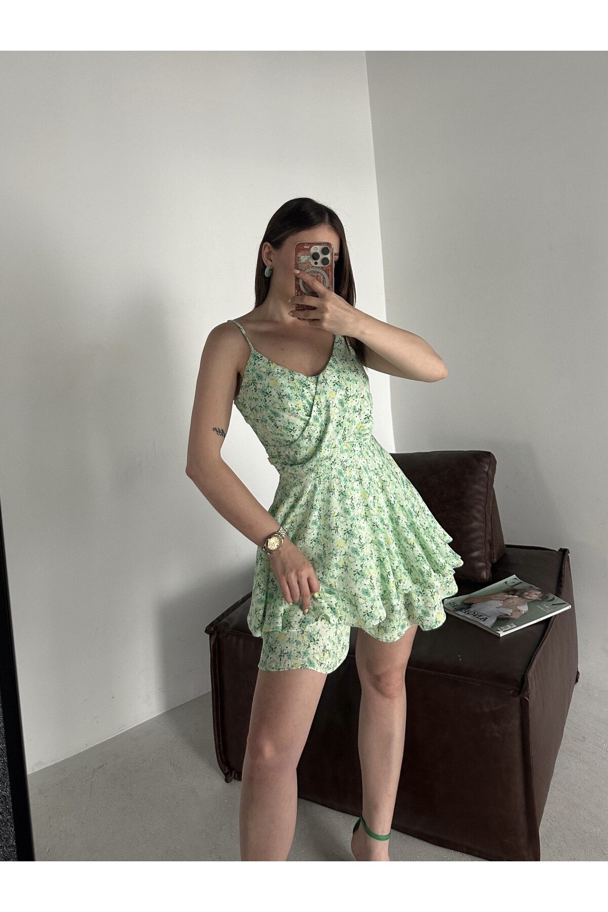 Kadın Orjinal Marka Ayarlanabilir Askılı Tulum