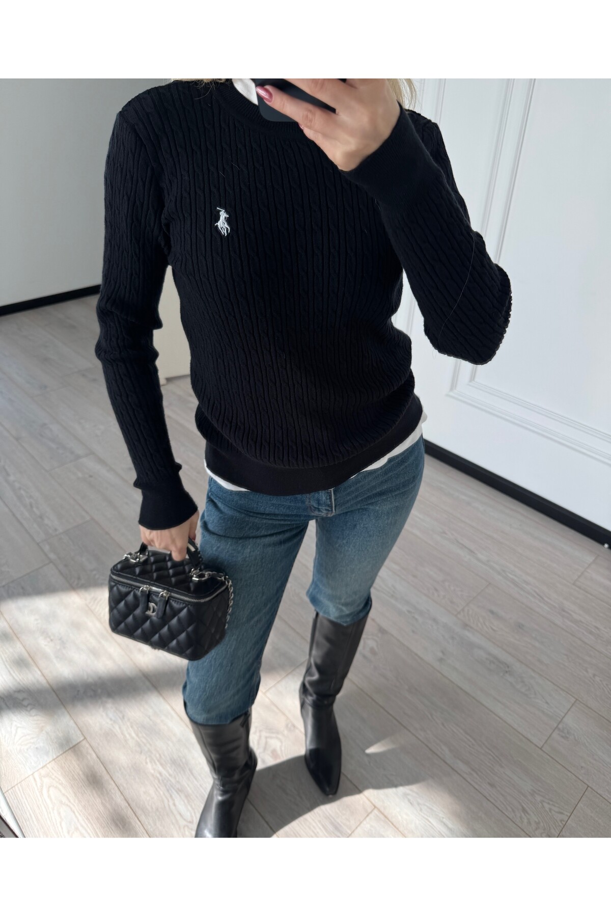 Marka Model RL Siyah Kazak