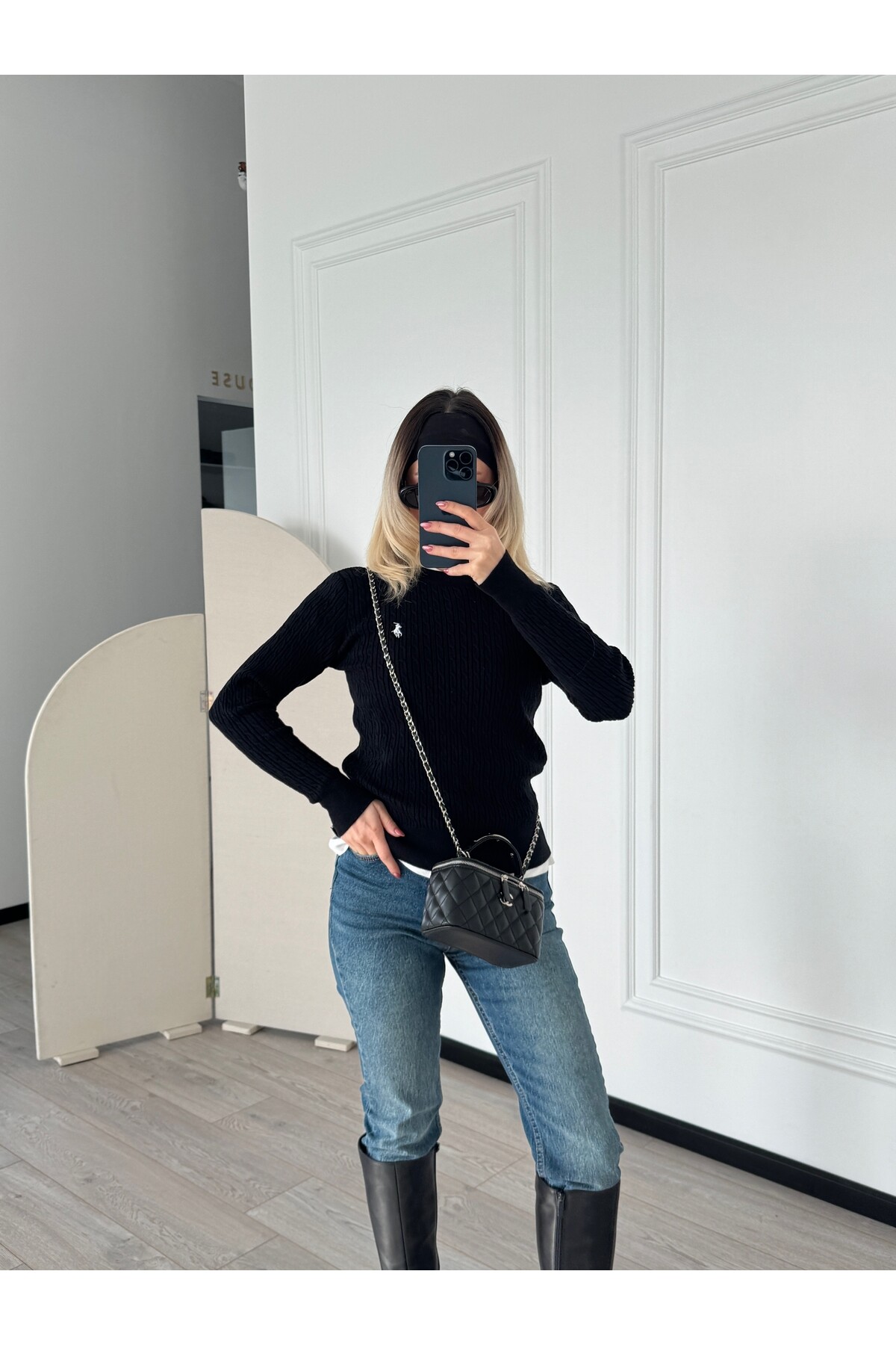 Marka Model RL Siyah Kazak