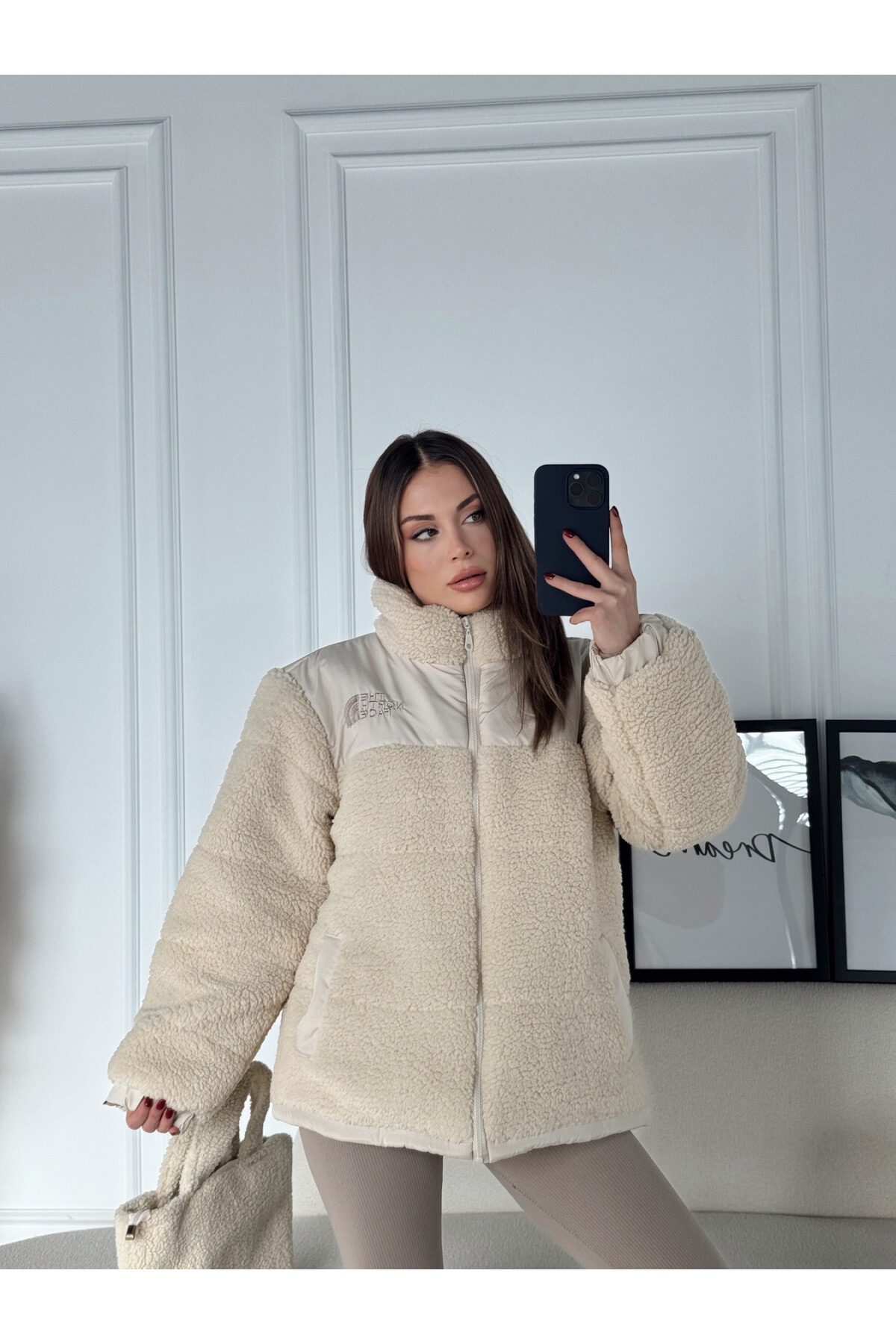 Orjinal Marka Astarlı Peluş Mont