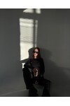 Kadın Siyah Orjinal Marka Sırt Dekolteli Çıtçıtlı BodySuit