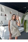 Kadın Taş Rengi Zara Model Takım